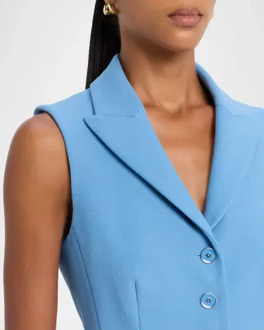 Veronica Beard Benny Tailored Vest | Thumbnail 5 Veronica Beard Benny Tailored Vest | Thumbnail 5