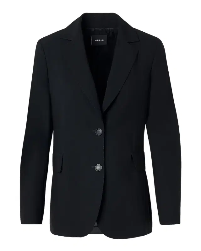 Akris Malik Cool Wool Single-Breasted Jacket