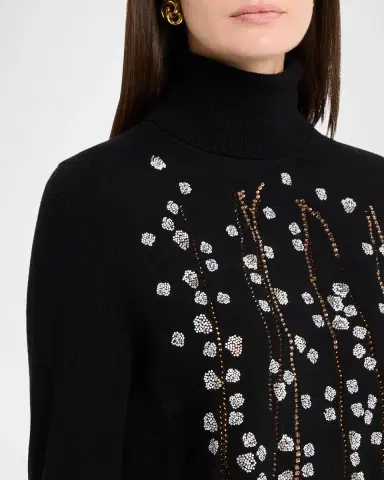 Libertine Sakura Cashmere Slim Turtleneck Sweater | Thumbnail 5 Libertine Sakura Cashmere Slim Turtleneck Sweater | Thumbnail 5
