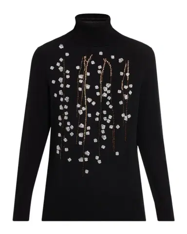 Libertine Sakura Cashmere Slim Turtleneck Sweater | Thumbnail 1 Libertine Sakura Cashmere Slim Turtleneck Sweater | Thumbnail 1