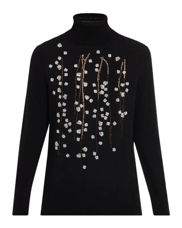 Libertine Sakura Cashmere Slim Turtleneck Sweater