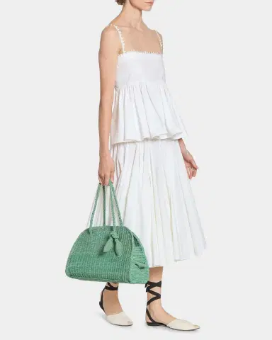 Jacquemus Le Turismo Raffia Top-Handle Bowler Bag | Thumbnail 2 Jacquemus Le Turismo Raffia Top-Handle Bowler Bag | Thumbnail 2
