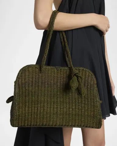 Jacquemus Le Turismo Raffia Top-Handle Bowler Bag | Thumbnail 12 Jacquemus Le Turismo Raffia Top-Handle Bowler Bag | Thumbnail 12