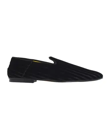 Tom Ford Men's Striped Velvet Loafers | Thumbnail 1 Tom Ford Men's Striped Velvet Loafers | Thumbnail 1