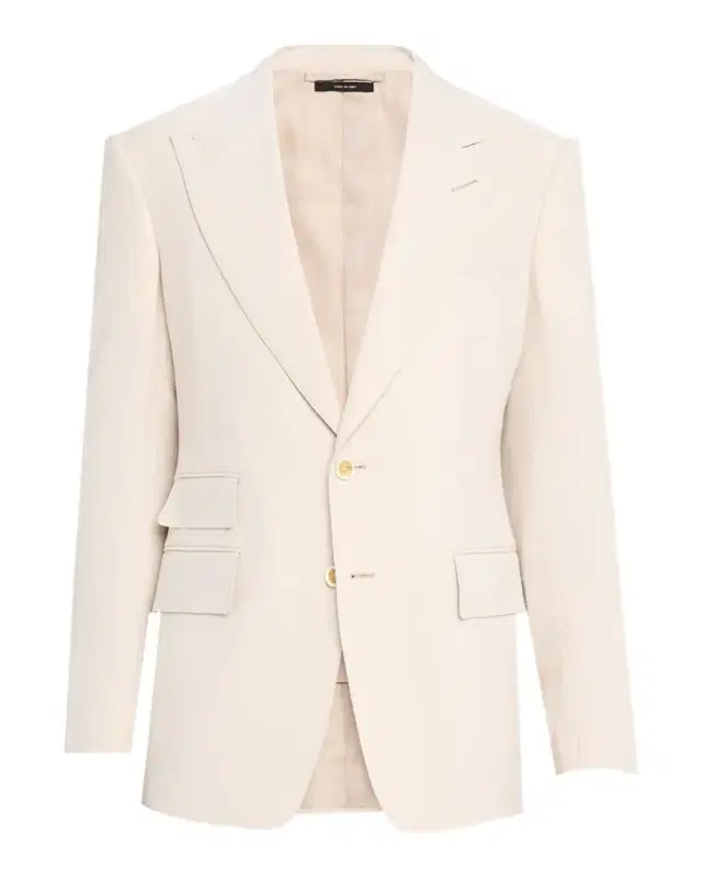 TOM FORD Wool/Cashmere-Blend Single-Breasted Blazer