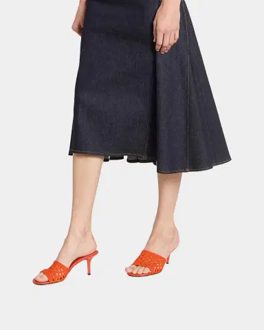 Jacquemus 75mm Les Cubisto Open-Knit Mules | Thumbnail 2