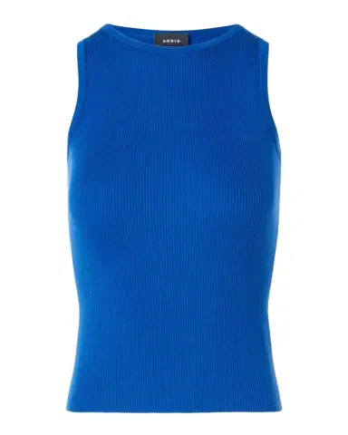 Akris Silk-Cotton Rib Tank Top | Thumbnail 1 Akris Silk-Cotton Rib Tank Top | Thumbnail 1
