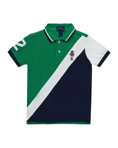 Polo Ralph Lauren Boy's Polo Bear Cotton Mesh Polo Shirt, Size 2-7 | Thumbnail 1 Polo Ralph Lauren Boy's Polo Bear Cotton Mesh Polo Shirt, Size 2-7 | Thumbnail 1