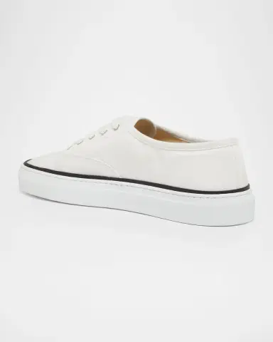 Jacquemus Men's Les Fefe Canvas Low-Top Sneakers | Thumbnail 4