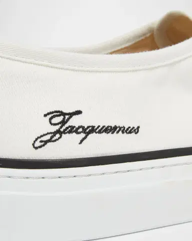 Jacquemus Men's Les Fefe Canvas Low-Top Sneakers | Thumbnail 5