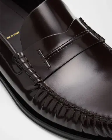 Tom Ford Men's Oliver Leather Penny Loafers | Thumbnail 3 Tom Ford Men's Oliver Leather Penny Loafers | Thumbnail 3