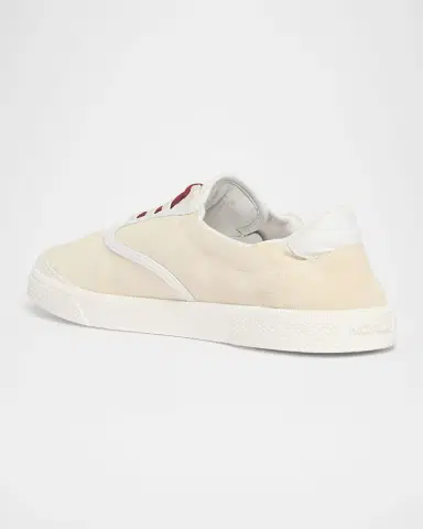 Moncler Men's Vera Leather Low-Top Sneakers | Thumbnail 4