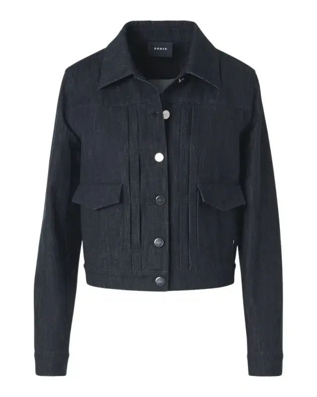 Akris Hilbert Short Stretch Denim Jacket
