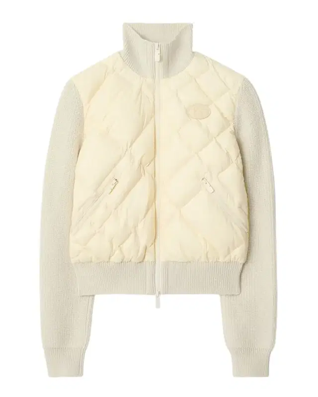 Burberry Kelsey Quilted Knit Combo Jacket