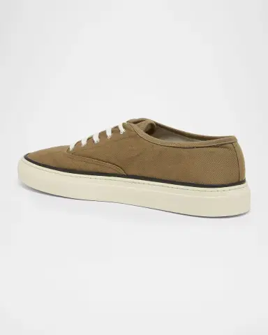 Jacquemus Men's Les Fefe Canvas Low-Top Sneakers | Thumbnail 4 Jacquemus Men's Les Fefe Canvas Low-Top Sneakers | Thumbnail 4