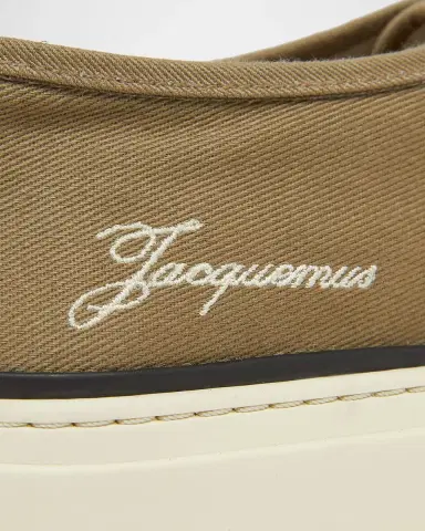 Jacquemus Men's Les Fefe Canvas Low-Top Sneakers | Thumbnail 5 Jacquemus Men's Les Fefe Canvas Low-Top Sneakers | Thumbnail 5