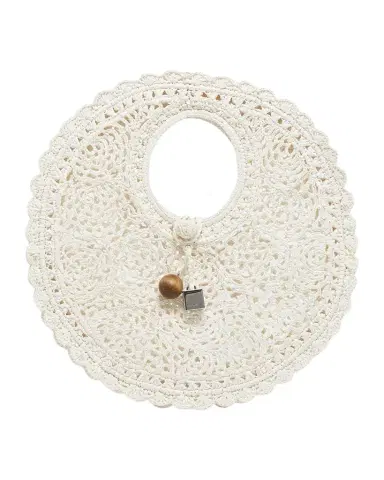 Jacquemus Le Petite Crochet Raffia Lace Top-Handle Bag | Thumbnail 1 Jacquemus Le Petite Crochet Raffia Lace Top-Handle Bag | Thumbnail 1