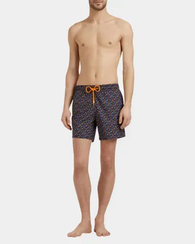 Vilebrequin Men's Micro Ronde des Tortues Swim Trunks | Thumbnail 2 Vilebrequin Men's Micro Ronde des Tortues Swim Trunks | Thumbnail 2