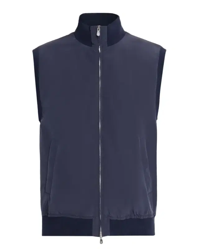 Brunello Cucinelli Men 's Water-Resistant Full-Zip Vest