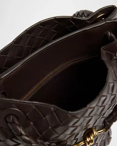 Bottega Veneta Nappa Leather Crossbody Bucket Bag | Thumbnail 4 Bottega Veneta Nappa Leather Crossbody Bucket Bag | Thumbnail 4