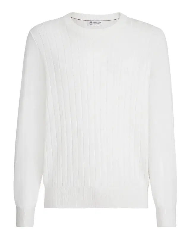 Men's Cotton Rib Crewneck Sweater