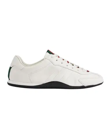 Gucci Men's Shift Leather Low-Top Sneakers | Thumbnail 1 Gucci Men's Shift Leather Low-Top Sneakers | Thumbnail 1