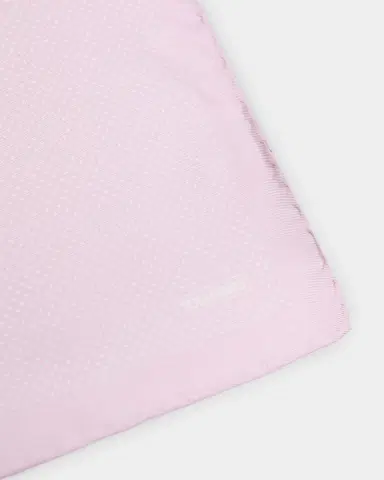 Tom Ford Men's Micro Polka Dot Silk Pocket Square | Thumbnail 2