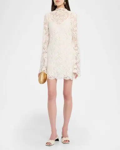 A.L.C. Eden Lace Mini Dress | Thumbnail 2