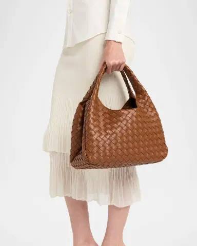 Bottega Veneta Campana Small Leather Shoulder Bag | Thumbnail 2 Bottega Veneta Campana Small Leather Shoulder Bag | Thumbnail 2