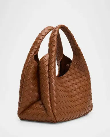 Bottega Veneta Campana Small Leather Shoulder Bag | Thumbnail 3 Bottega Veneta Campana Small Leather Shoulder Bag | Thumbnail 3