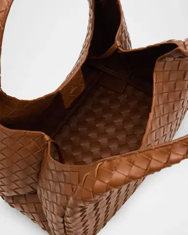 Bottega Veneta Campana Small Leather Shoulder Bag | Thumbnail 4 Bottega Veneta Campana Small Leather Shoulder Bag | Thumbnail 4