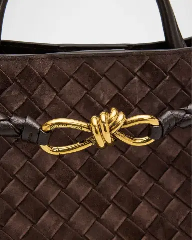 Bottega Veneta Andiamo Medium Top-Handle Bag in Suede | Thumbnail 6 Bottega Veneta Andiamo Medium Top-Handle Bag in Suede | Thumbnail 6