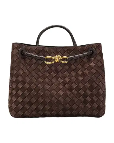Bottega Veneta Andiamo Medium Top-Handle Bag in Suede | Thumbnail 1 Bottega Veneta Andiamo Medium Top-Handle Bag in Suede | Thumbnail 1
