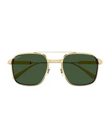 Cartier Men's CT0610S-002 Double-Bridge Titanium Aviator Sunglasses | Thumbnail 1 Cartier Men's CT0610S-002 Double-Bridge Titanium Aviator Sunglasses | Thumbnail 1