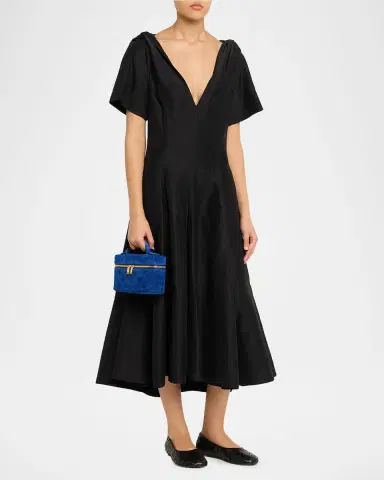 Bottega Veneta Bang Bang Vanity Intrecciato Suede Top-Handle Bag | Thumbnail 4 Bottega Veneta Bang Bang Vanity Intrecciato Suede Top-Handle Bag | Thumbnail 4