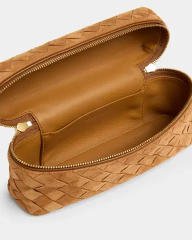 Bottega Veneta Bang Bang Vanity Intrecciato Suede Top-Handle Bag | Thumbnail 8 Bottega Veneta Bang Bang Vanity Intrecciato Suede Top-Handle Bag | Thumbnail 8