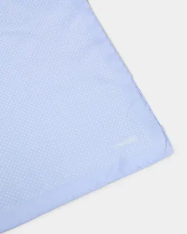 Tom Ford Men's Micro Polka Dot Silk Pocket Square | Thumbnail 2