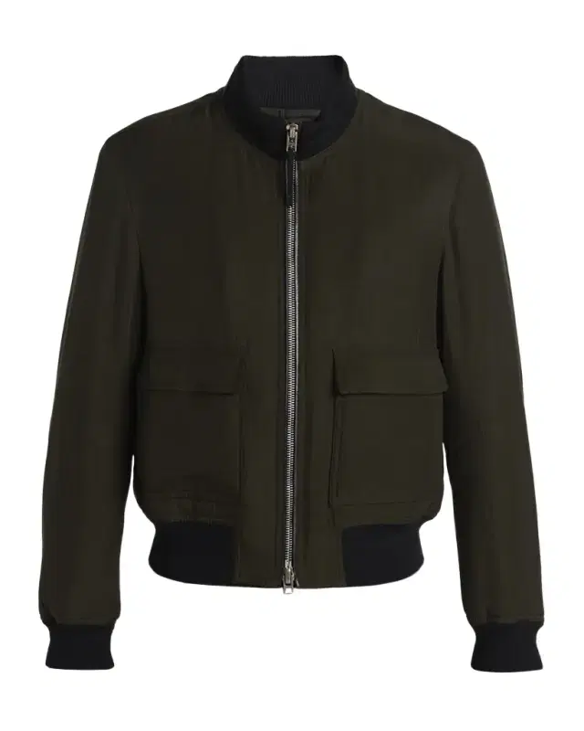 TOM FORD Men 's Flap-Pocket Bomber Jacket