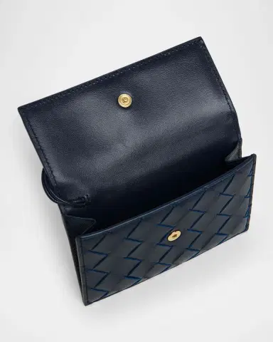 Bottega Veneta Andiamo Intrecciato Leather Zipped Card Case | Thumbnail 3