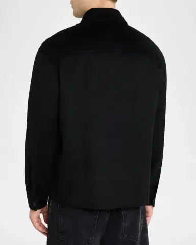 Frame Men's Double-Face Wool Overshirt | Thumbnail 3