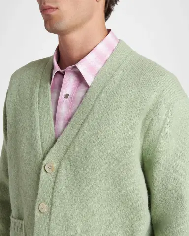 Tom Ford Men's Wool-Blend Knit Cardigan | Thumbnail 5 Tom Ford Men's Wool-Blend Knit Cardigan | Thumbnail 5