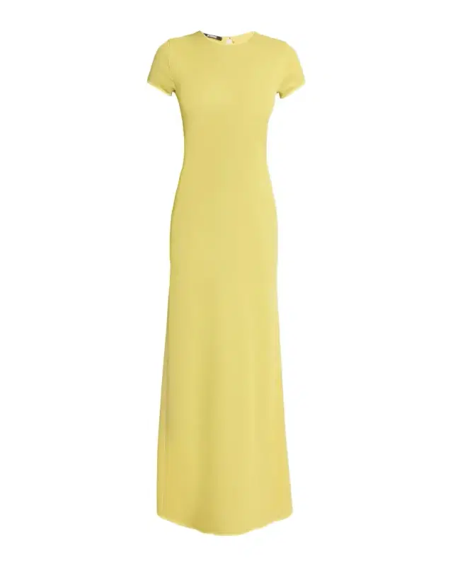 Solid Knitted Maxi Dress
