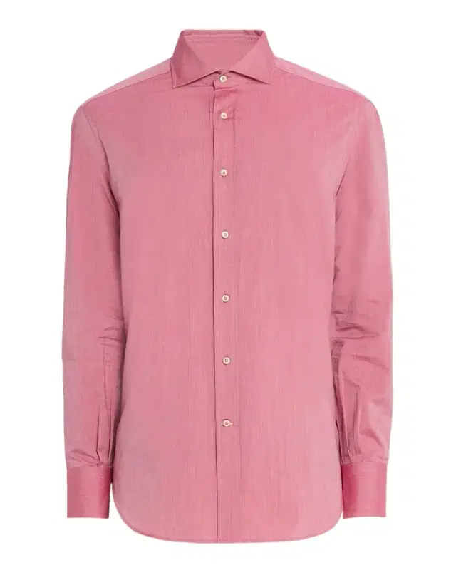 Men 's Cotton Slim-Fit Button-Down Shirt