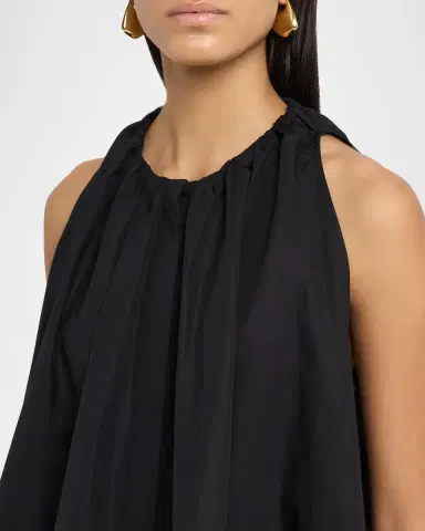 Co Sleeveless Gathered Tunic Shirt | Thumbnail 5