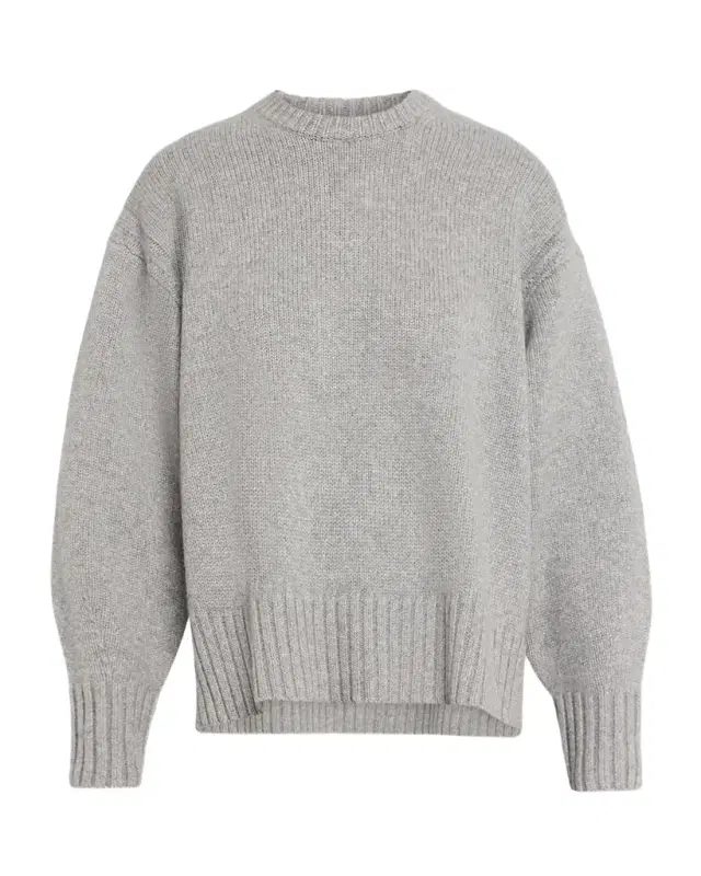Guest in Residence Cozy Cashmere Crewneck Sweater