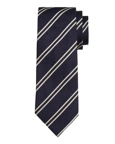 Tom Ford Men's Woven Diagonal-Stripe Silk Tie | Thumbnail 1 Tom Ford Men's Woven Diagonal-Stripe Silk Tie | Thumbnail 1
