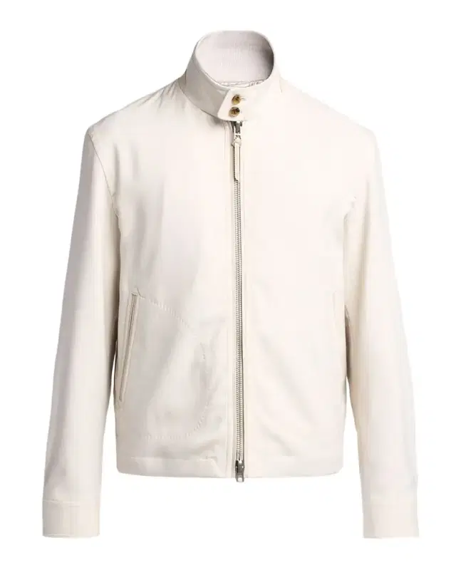 TOM FORD Men 's Harrington Wool, Cashmere and Silk Jacket