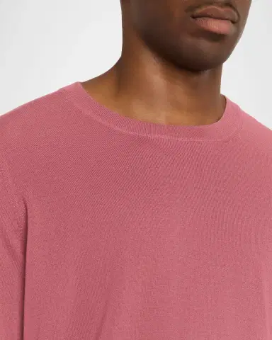 Brunello Cucinelli Men's Wool and Cashmere Crewneck Sweater | Thumbnail 5
