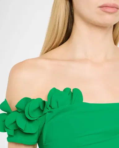 Chiara Boni La Petite Robe Yiana Off-Shoulder Mermaid Gown | Thumbnail 5 Chiara Boni La Petite Robe Yiana Off-Shoulder Mermaid Gown | Thumbnail 5