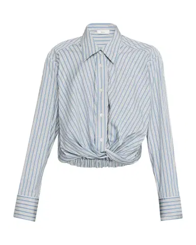 A.L.C. Leo Striped Twist-Front Top | Thumbnail 1